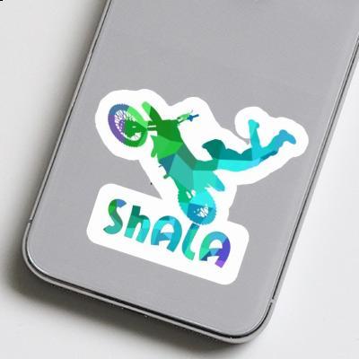 Sticker Motocross-Fahrer Shala Gift package Image