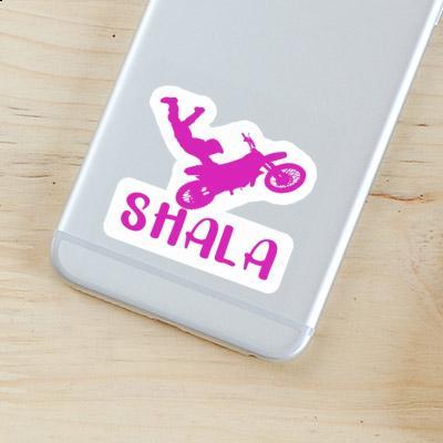 Aufkleber Motocross-Fahrer Shala Gift package Image