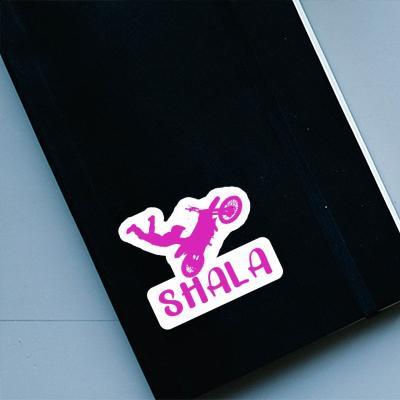 Sticker Shala Motocross Rider Image