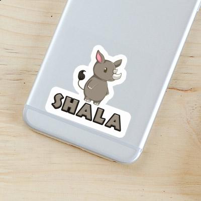 Shala Autocollant Rhino Laptop Image