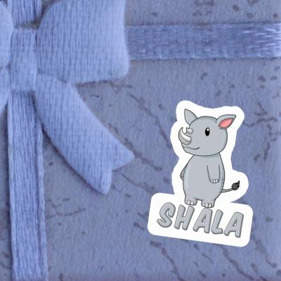 Shala Sticker Rhinoceros Image