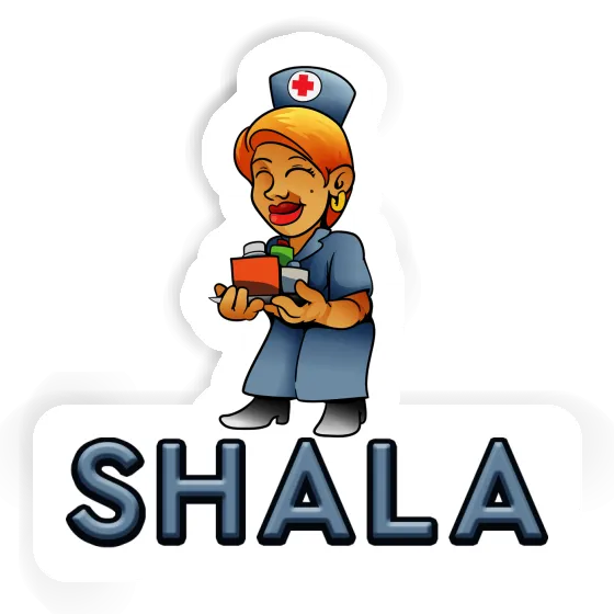 Shala Sticker Nurse Gift package Image