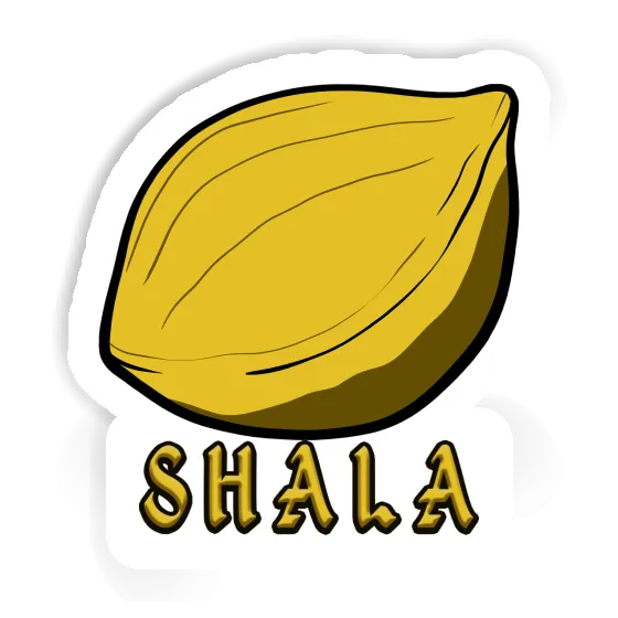 Shala Sticker Nuss Notebook Image