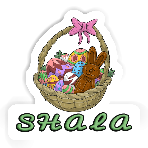 Shala Sticker Easter basket Gift package Image