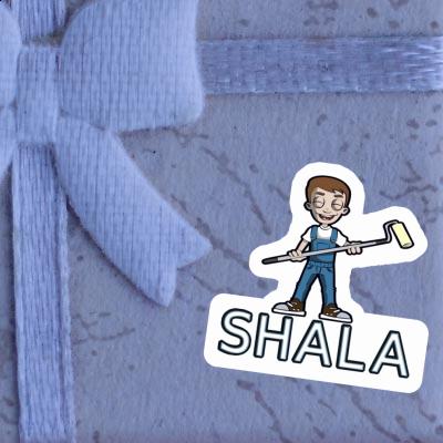 Sticker Painter Shala Notebook Image