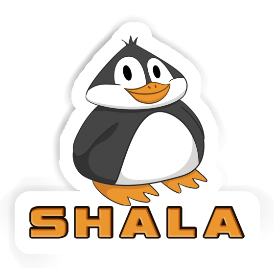 Sticker Penguin Shala Gift package Image