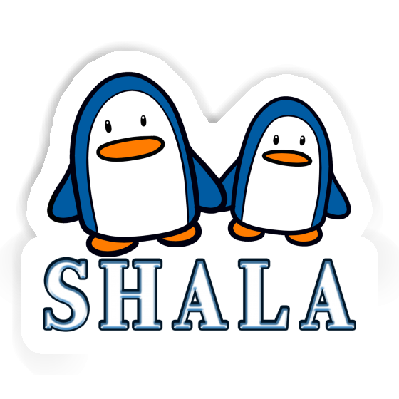 Sticker Penguin Shala Gift package Image