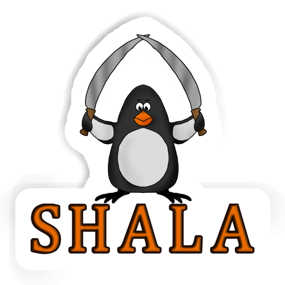 Aufkleber Pinguin Shala Laptop Image