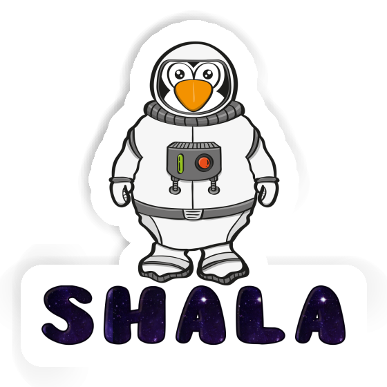 Shala Sticker Astronaut Notebook Image