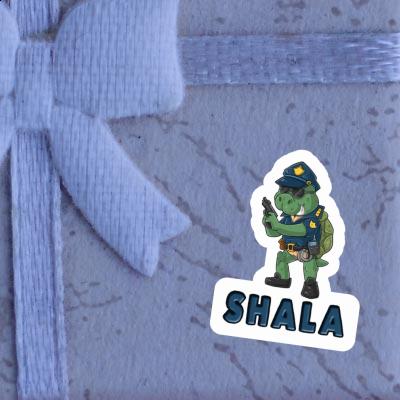 Polizist Aufkleber Shala Gift package Image