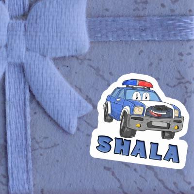 Sticker Police Car Shala Gift package Image