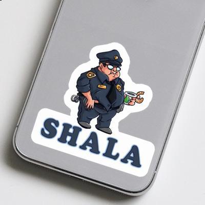 Shala Autocollant Policier Laptop Image