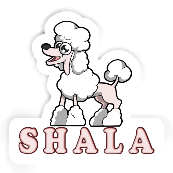 Sticker Poodle Shala Image