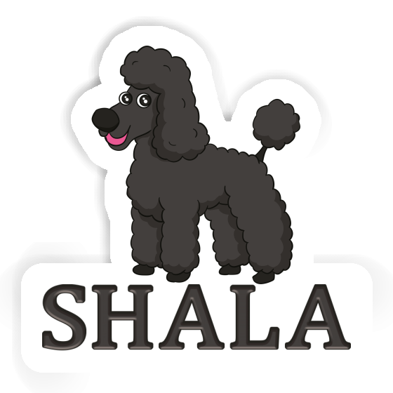 Poodle Sticker Shala Notebook Image