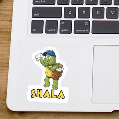 Postman Sticker Shala Gift package Image