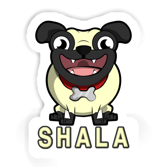 Shala Sticker Pug Image