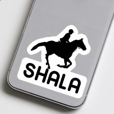 Shala Autocollant Cavalière Image