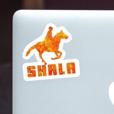 Horse Rider Sticker Shala Notebook Image