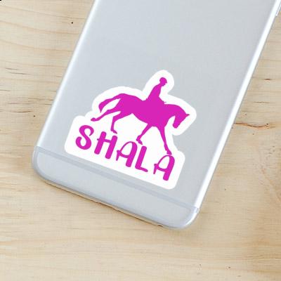 Shala Sticker Horse Rider Laptop Image