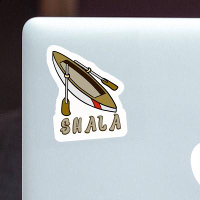 Shala Sticker Rowboat Laptop Image