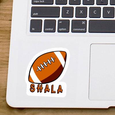 Sticker Shala Rugby Ball Notebook Image