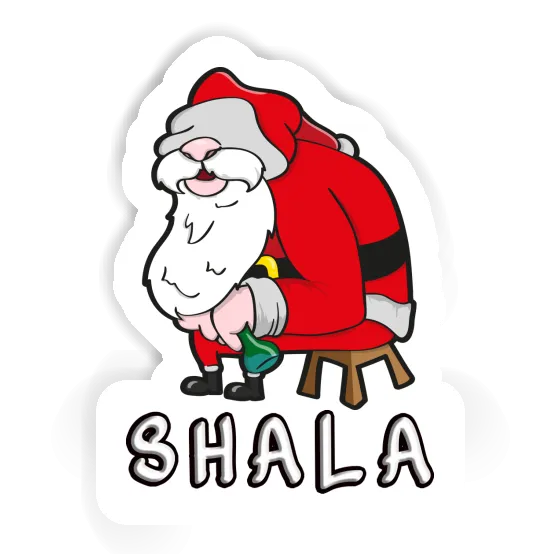 Sticker Shala Santa Gift package Image