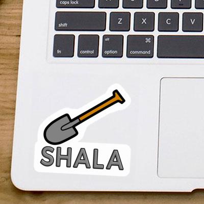 Shala Sticker Schaufel Gift package Image