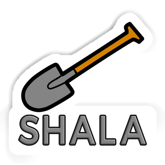 Shala Sticker Schaufel Image