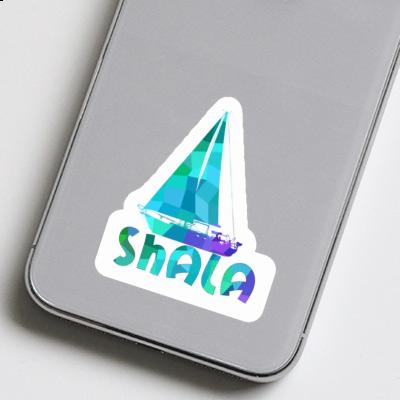 Shala Sticker Sailboat Laptop Image