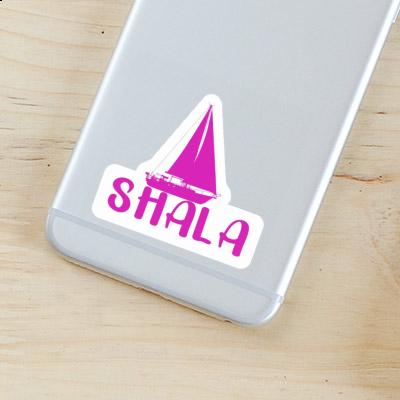 Sticker Shala Sailboat Gift package Image