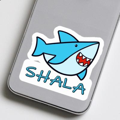 Sticker Shala Shark Notebook Image