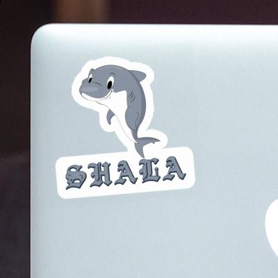 Autocollant Requin Shala Laptop Image