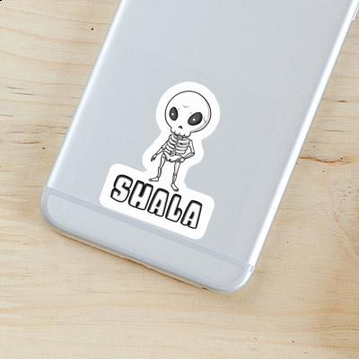 Skeleton Sticker Shala Notebook Image