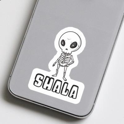 Skeleton Sticker Shala Gift package Image