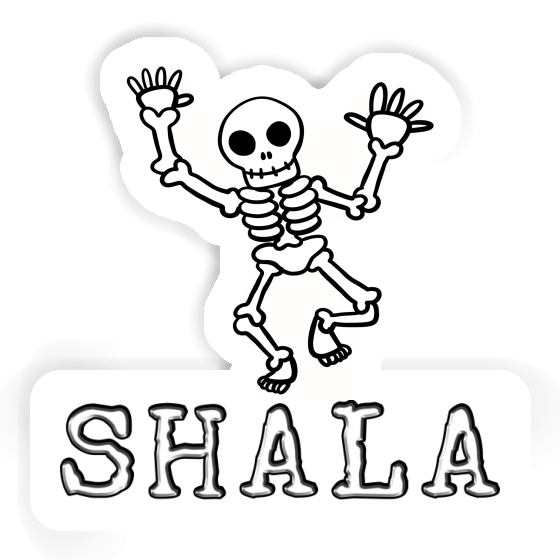 Skull Sticker Shala Notebook Image