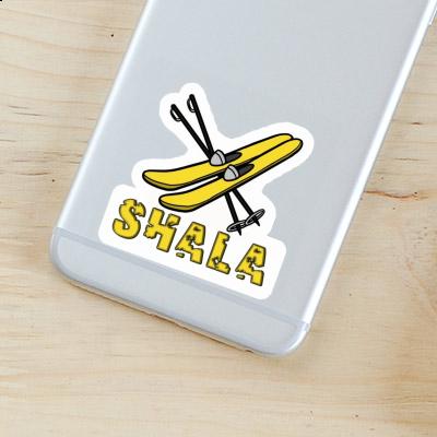 Shala Autocollant Ski Notebook Image