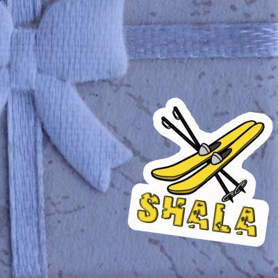 Sticker Ski Shala Image