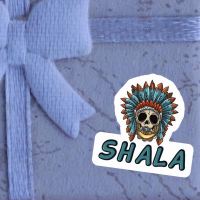 Shala Sticker Baby-Skull Notebook Image