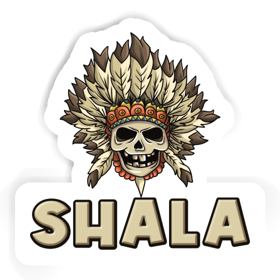 Shala Sticker Kids Skull Notebook Image