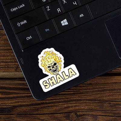 Sticker Totenkopf Shala Gift package Image