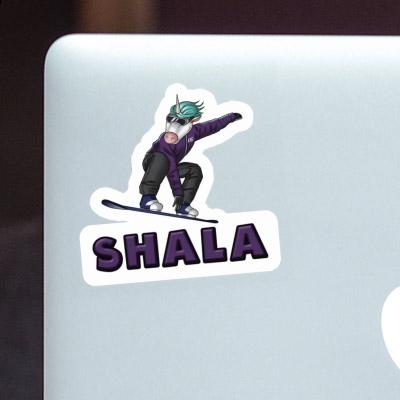 Shala Sticker Snowboarderin Gift package Image