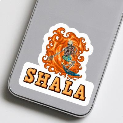 Shala Sticker Surfer Image