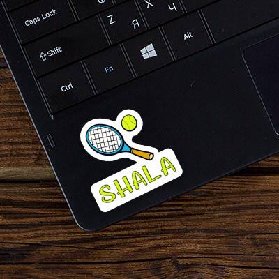 Sticker Tennis Racket Shala Notebook Image