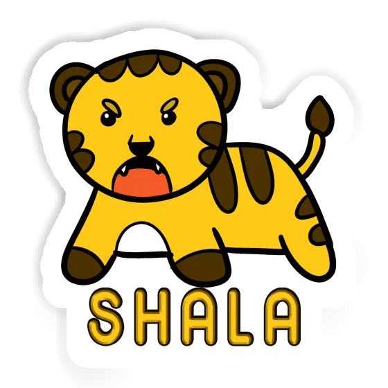 Shala Sticker Baby Tiger Image