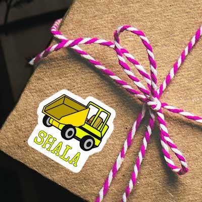 Shala Sticker Front Tipper Image