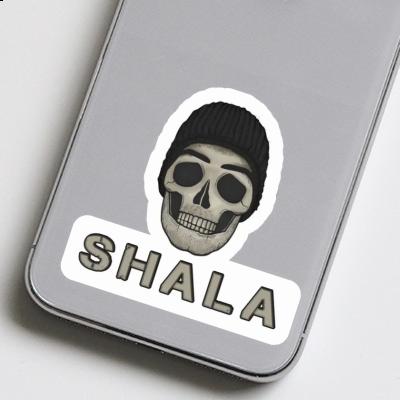 Sticker Shala Totenkopf Laptop Image