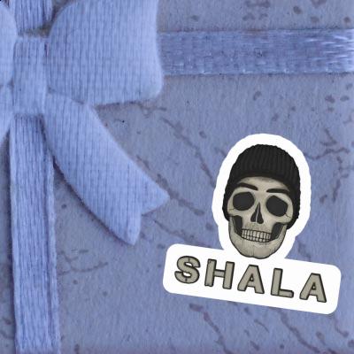 Skull Sticker Shala Notebook Image