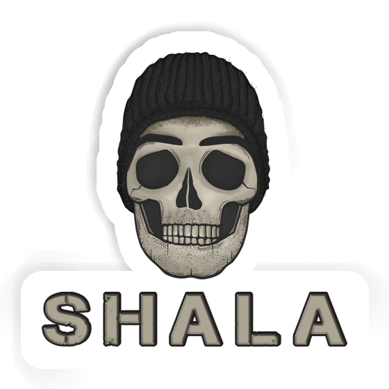 Sticker Shala Totenkopf Gift package Image