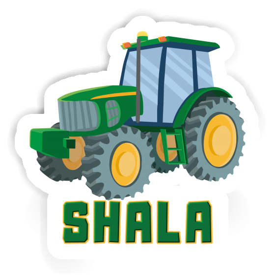 Sticker Shala Tractor Notebook Image