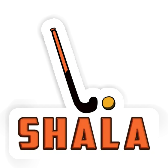 Floorball Stick Sticker Shala Notebook Image